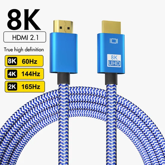 5mts Ultra High-Definition HDMI V2.1 Braid Cable 4K HDMI Cable