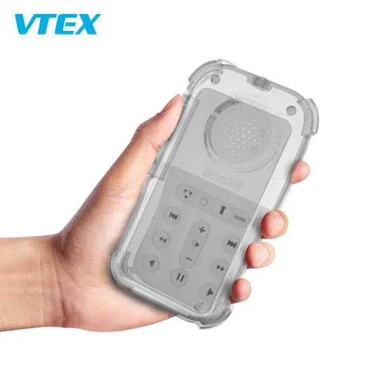 Prison Jail Inmate Use Safe Security Transparent Case See Through 4GB 8GB 16GB Memory Mini FM Radio Quran MP3 Audio Bible Player