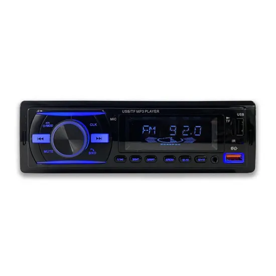 LCD Car MP3 Player with Bt FM Aux 2USB 4RCA Radio Car Audio