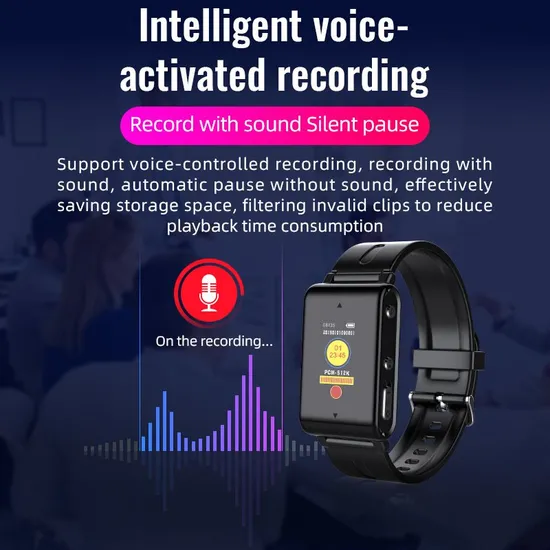 Ultra Long Standby Encrypted Recording Watch Artifact
