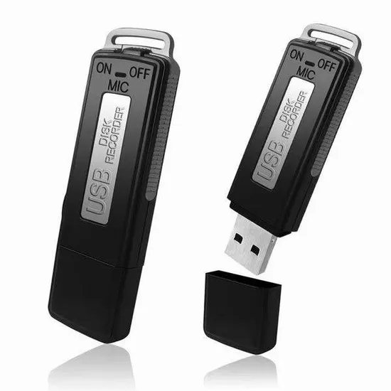 Factory Wholesales Price Noise Reduction Time Stamp USB Disk Voice Recorder