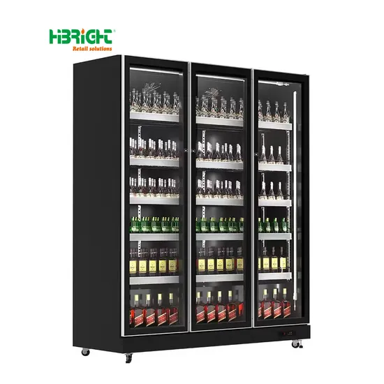 Energy Saving Low-E Supermarket Equipemnt Commercial Freezer Display Refrigerator