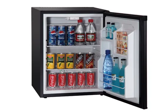 CE RoHS Commercial Refrigerator Absorption Hotel Minibar for Fruits Free Standing Mini Kitchen Cooler 40 Liters