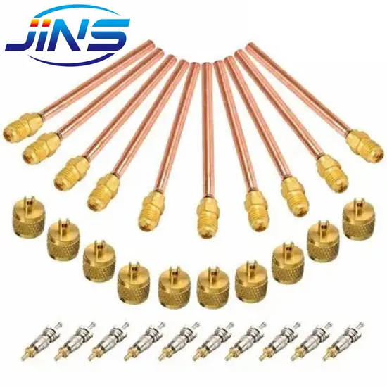 Air Conditioner Accessories Gas Charging Valve Copper Access Valve