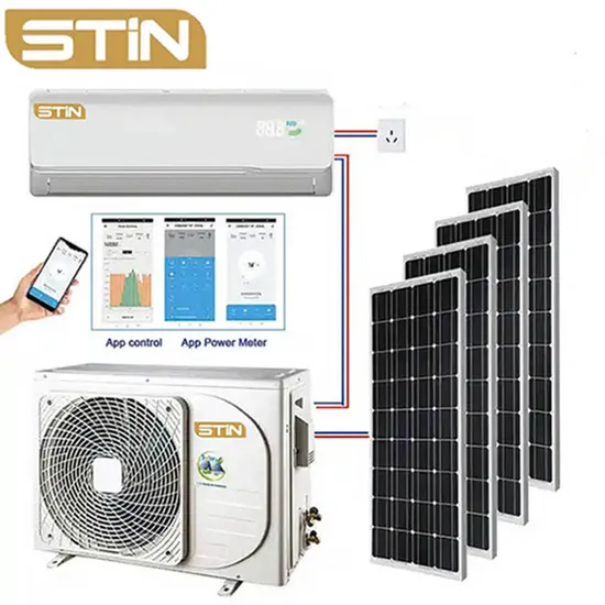 24000BTU/18000BTU//2HP/3HP Split Wall Window Mounted WiFi Smart Acdc Inverter Solar Panel Energy Powered Air Conditioner with R410A R32 for House/Home