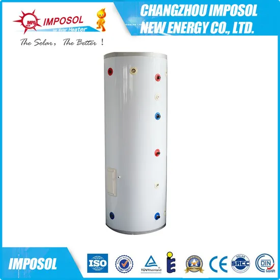 Split Good Stability Pressure Solar Water Storage Tank with Single Copper Coil