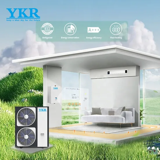 House Heating Cooling Smart WiFi Monoblock DC Inverter Air Source Heat Pump