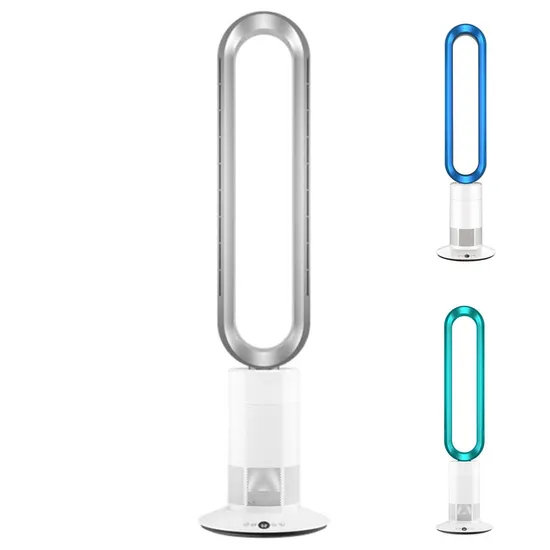 Portable Standing Electric Cooling Circulating Oscillation Cooling Natural Wind Floor Bladeless Fan