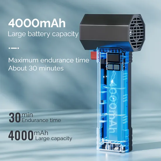 Best Seller 50000 Rpm Portable Professional Powerful Drying Blower Hand Jet Fan