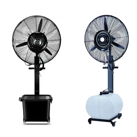 Lu 26 Inch Wholesale Summer Outdoor Water Cooler Standing Fast Cooling Mist Fan Made in Foshan China