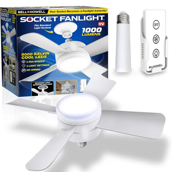 Nordic American Amazon′s Popular Four Leaf Fan Light E27 Screw Mouth Children′s Room Bedroom Remote Control Wide Pressure Ceiling Fan Light