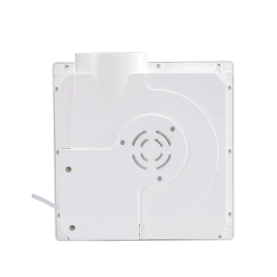 Waterproof Silent Plastic Square Bathroom Ultra Quiet Ventilation Ceiling Mounted Duct Ventilation Exhaust Air Extractor Fan