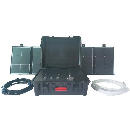 Solar Powered Water Purifier with UF Filter and UV Light