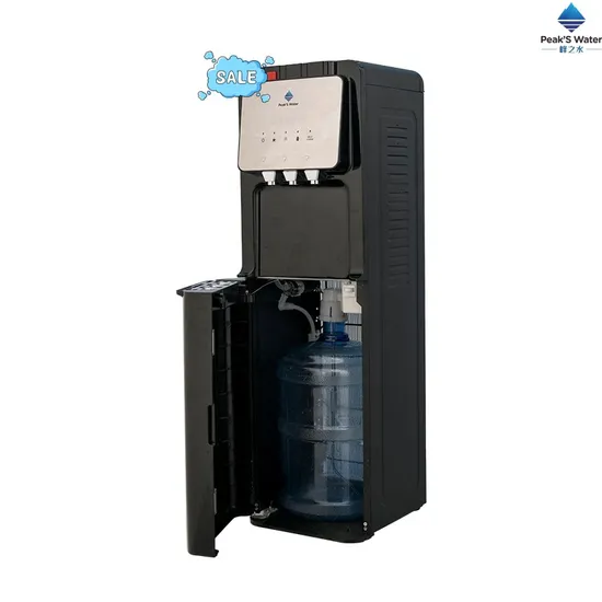 OEM Intelligent 3 Taps Energy Saving Stainless Steel ABC Plastic Water Dispenser