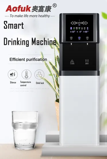 New5-Stage RO Filtration Drinking Fountains Hot & Cold Direct Drinking Machine