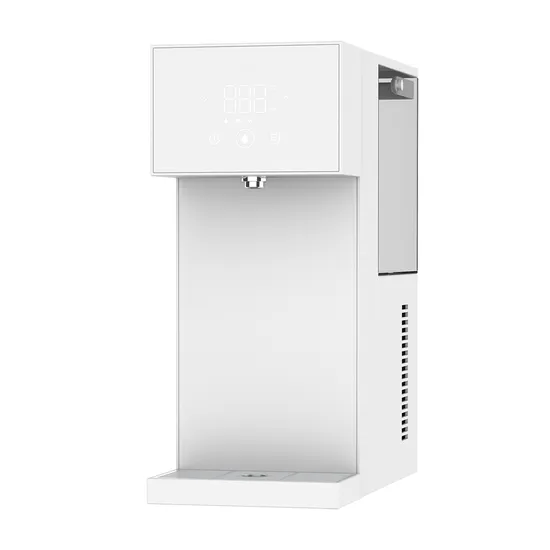 Household Countertop Instant Hot and Cold Water Purifier Machine, Home Use Alkaline Mineral Rich UV Water Dispenser