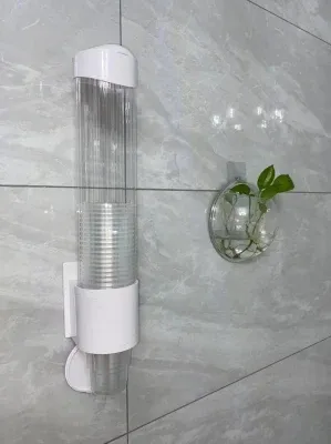 Magnetic Type Water Cooler Accessory Paper Cup Holder Cup Dispensers with Screw Bracket or Magnet Paper Cup Dispenser (CH-1)