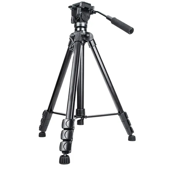 206cm Big Tall Aluminum Professional Fluid Head Camera Tripod Stand (YUNTENG VCT-999)