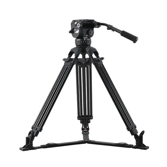 E-Image Professional Fluid Head and Aluminum Tripod for Video Camera (EG15A2)