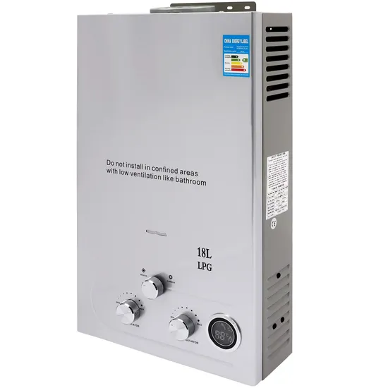 Tankless Instant Hot Natural Propane LPG Bathroom Shower Gas Water Heaters