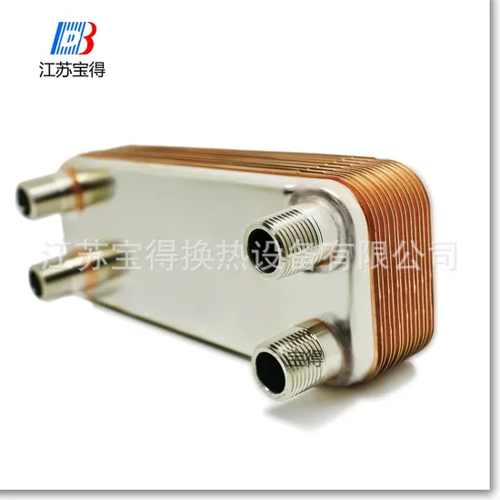 Copper Brazed Plate Heat Exchanger for Solar Water Heating System
