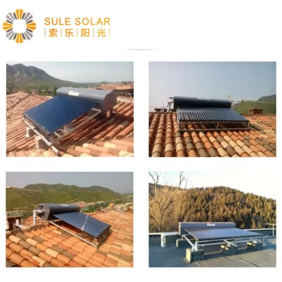 Vacuum Tube Collector Non Pressure Compact Solar Water Heater Home Water Heating Solar Water Heater System Price