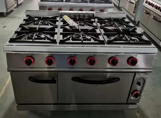 4-Burner Gas Stove with Oven