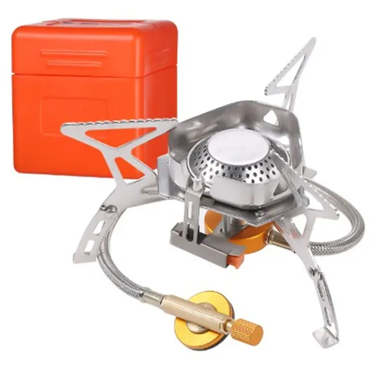 High-Power Windproof Camping Portable Fierce Fire Stove Outdoor Picnic Mini Furnace