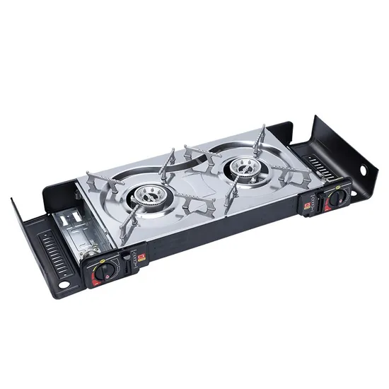 Portable Gas Stove, Camping Gas Stove with Double Burner