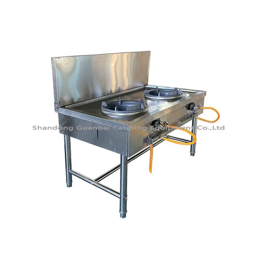 Gobbea SS 201 304 Kitchen Housing Triple Stove Shell Stainless Steel Worktable for Stove Housing