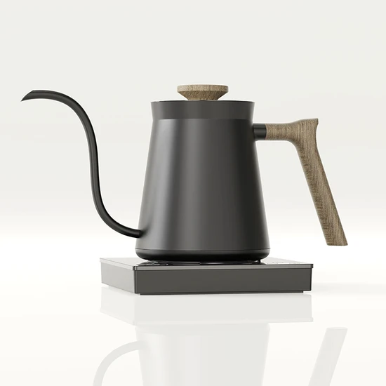 Ranbem 110V 220V 0.6L 1000 Watt Quick Heating Pour Over Kettle Electric Gooseneck Kettle for Coffee Tea Brewing
