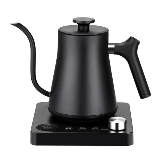 Electric Coffee Kettle, Stainless Gooseneck Water Kettle Teapot Customized 1L