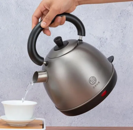 Ultralight Kitchenware 1.5L Pure Titanium Electric Kettle Water Boiling Pot
