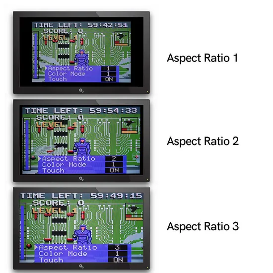HD 3.5 Inches 640X480 IPS LCD Screen HDMI-Compatible Kit for Atari Lynx1