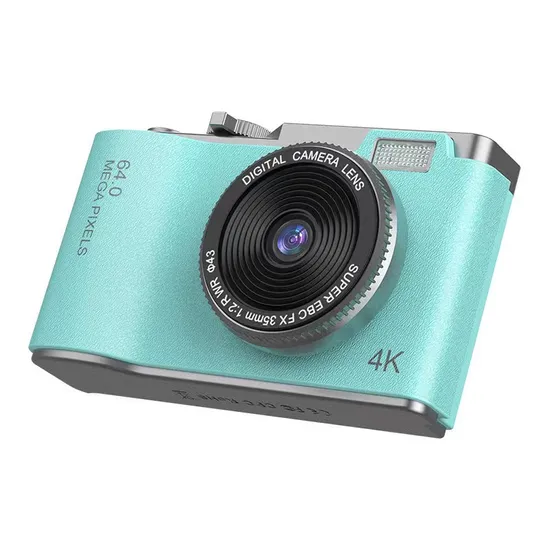 16X Digital Zoom Cheap 4K Camera 44MP Built in Flash Light Auto Focus Mini Digital Camera