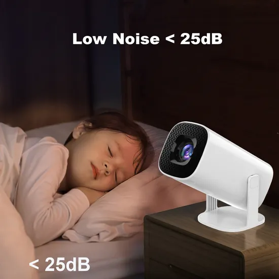 High Resolution Mini Projector for Home Theater and Outdoor Movie Nights