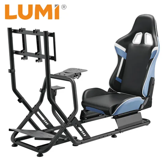 LUMI OEM ODM Car Wheel Stand Video Game Sim Racing Cockpit Driving Simulator