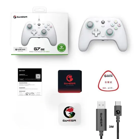 New Product Gamesir G7 Se Gaming Controller Wired Gamepad for xBox Series X/S, xBox One, with Hall Effect Sticks Game Accessory