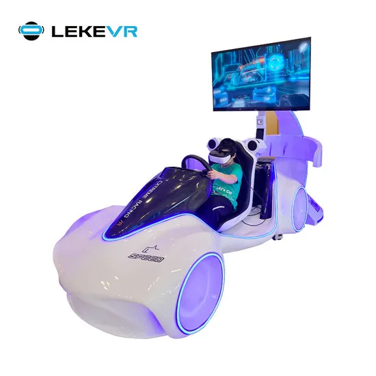 Racing Simulator Car Racing Driving Simulator Leke Vr Arcade Games Car Race Game Virtual Reality Motion New Tech Amusement Park Games Machines