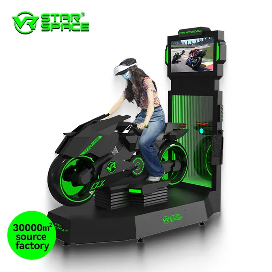 Vr Star Space Vr Game/Simulator Manufacturer Virtual Reality Motorcycle Ride Equipment Racing Vr Simulator China Shooting 9d Vr Motorcycle Vr Game Machine