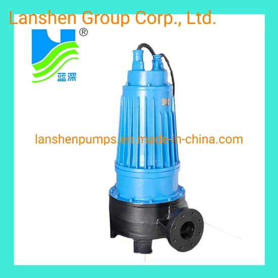 Wq Submersible Sewage Centrifugal Pumps for Sewage Drainage 0.75-355kw