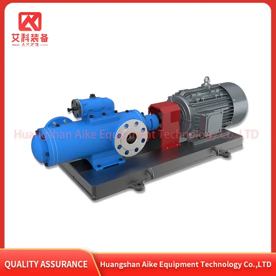 Triple Screw Pump for Feeding Diesel/Fuel Oil in Power Plants Ignition Supply