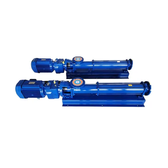Smart Tomato Sauce Transfer Screw Pump
