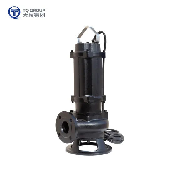 Wq (JYWQ) Series Non-Clog Submersible Sewage Pump Dirty Water Pump 50Hz 0.55HP/0.75HP/1.1HP/1.5/HP/2.2HP/3HP/4HP Irrigation Pump