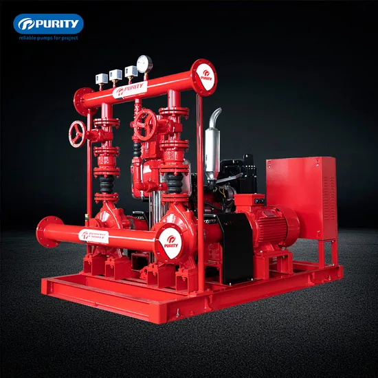 1000gpm Industrial Large Capacity Diesel Fire Fighting Water Pump Set