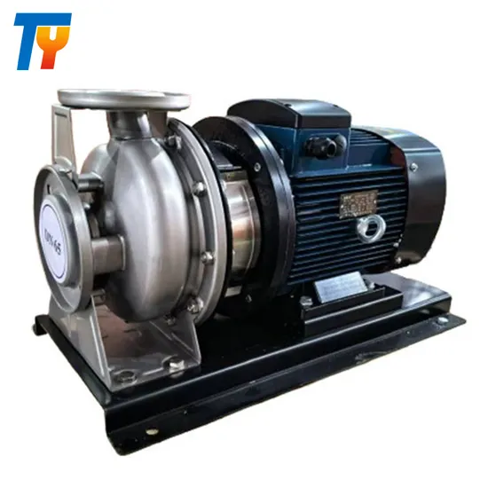 Zs Centrifugal Stainless Steel Pump 3 Phase Bk50 Semi-Open /Closed Impeller Sewage Water 304/316 Horizontal Vertical Single Multi Stage