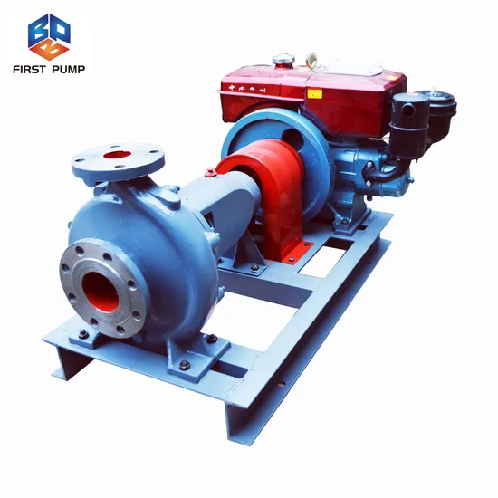 High Flow Rate Agricultural Farm Irrigation Diesel Engine Driven Centrifugal Water Pump