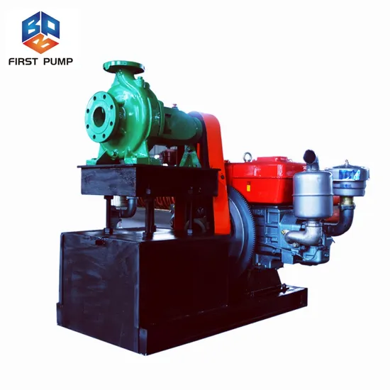2-4 Inch Diesel Engine Driven Mine/Sewage/Slurry/Mud/Sand/Dirty Dewatering Water Centrifugal Pump