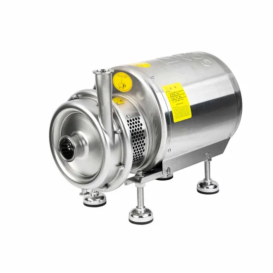 2.2kw Stainless Sanitary Centrifugal Pump Dairy Pump with Electric Motor