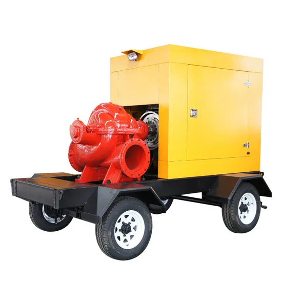 3000 Gpm High Capacity Diesel Engine Flood Water Pump